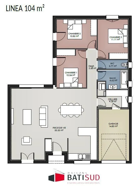 Linea-3ch104 — modèle de maison