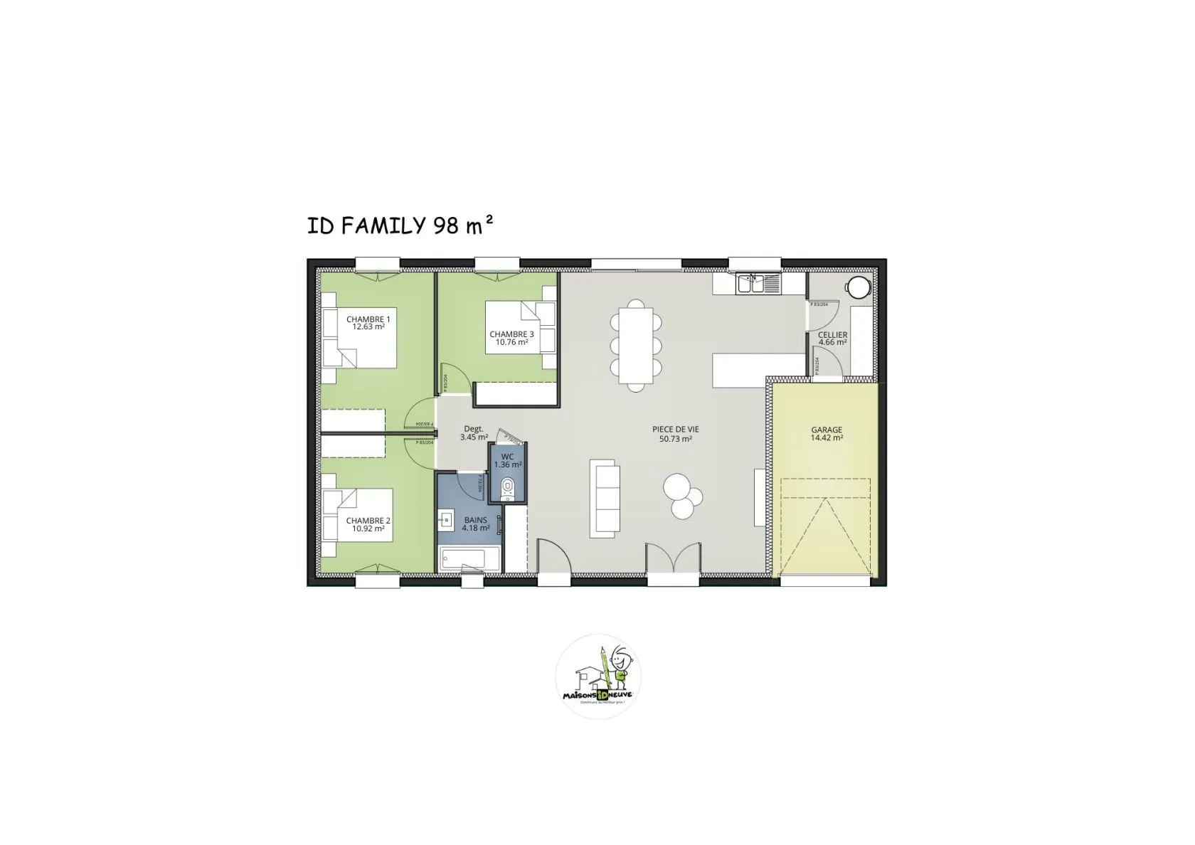Family-3ch98 — modèle de maison