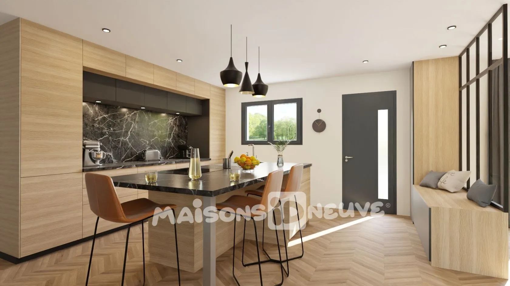 Flow-3ch95 — modèle de maison