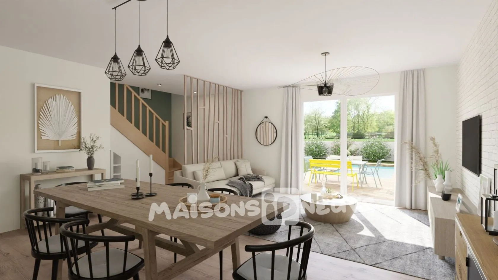 Maison neuve 104 m² à Bouliac (33270)