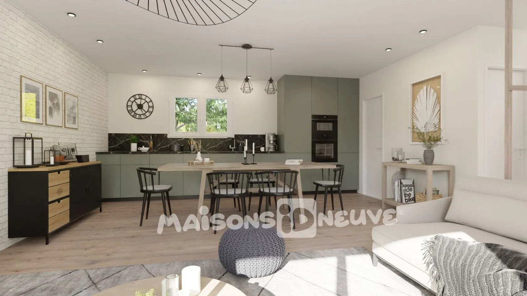 Maison neuve 104 m² à Bouliac (33270)