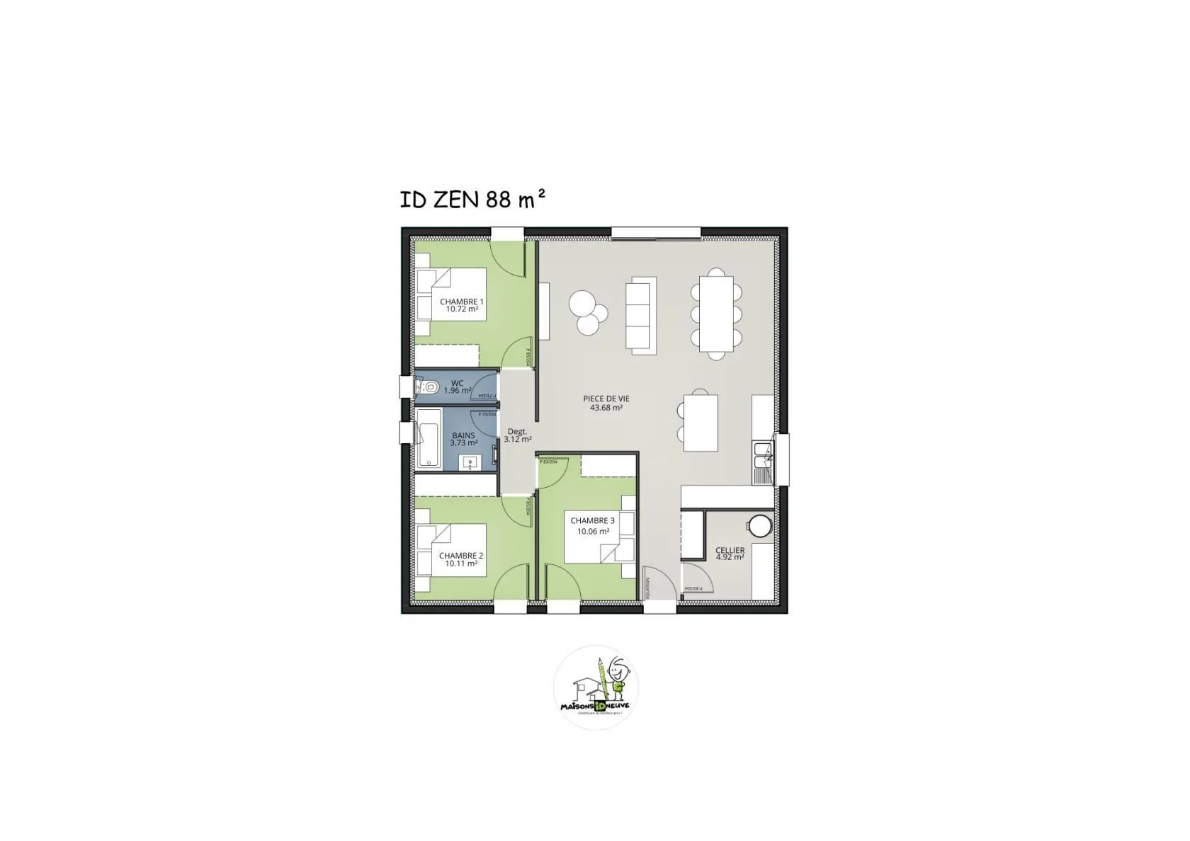 Zen-3ch88 — modèle de maison