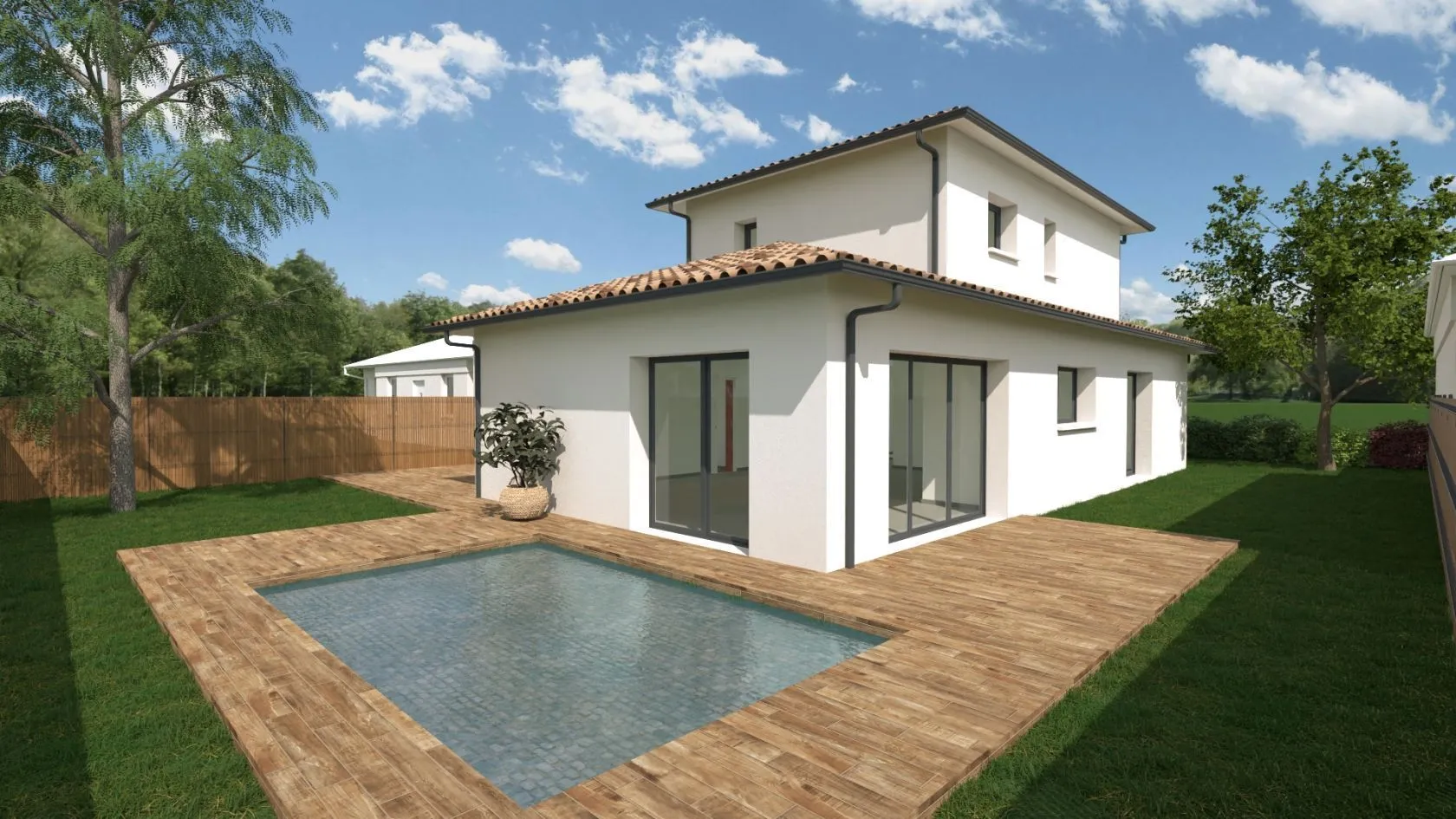 Maison neuve 143 m² à Mérignac (33700)