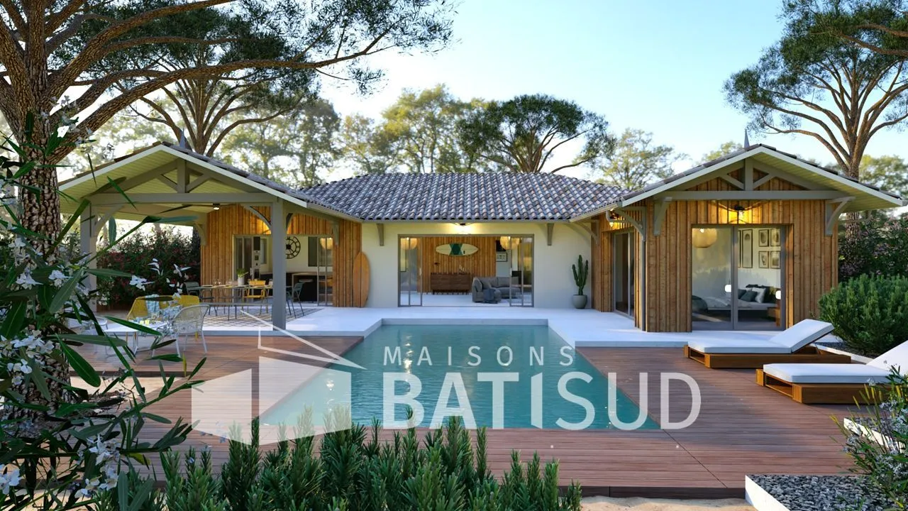 Maison neuve 100 m² à Biscarrosse (40600)