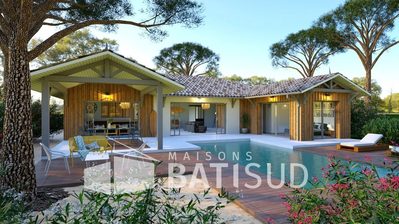 Maison neuve 100 m² à Biscarrosse (40600)