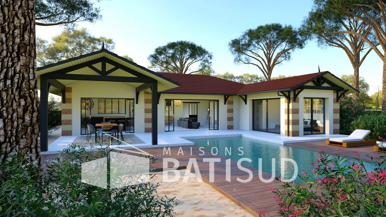 Maison neuve 100 m² à Biscarrosse (40600)