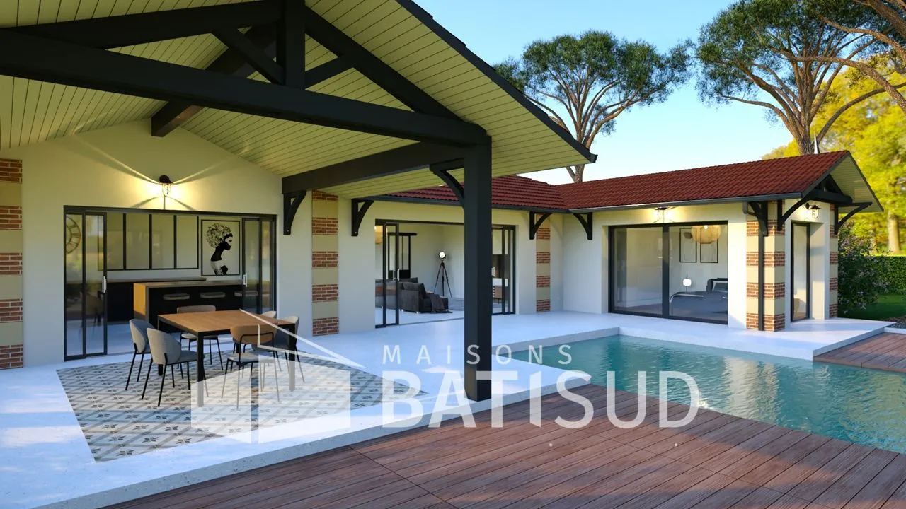 Maison neuve 100 m² à Biscarrosse (40600)