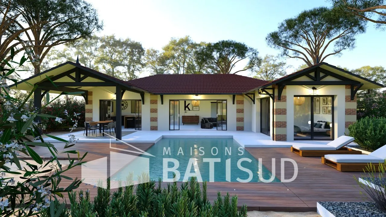 Maison neuve 100 m² à Biscarrosse (40600)