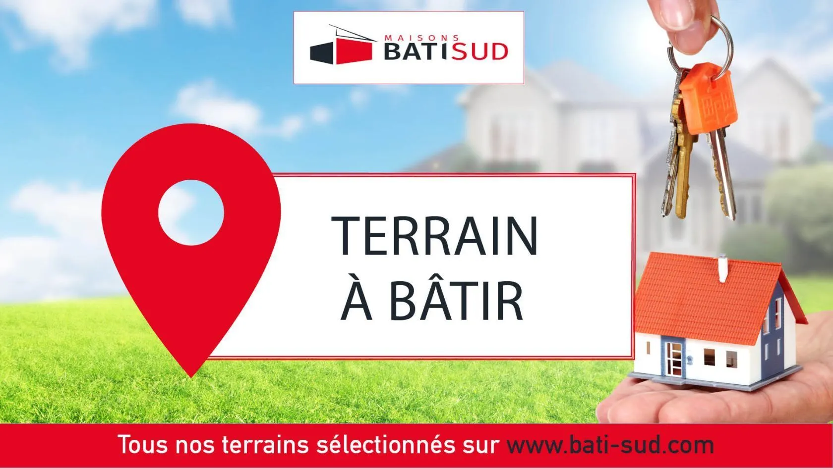 Terrain à bâtir 881 m² à Brach (33480)