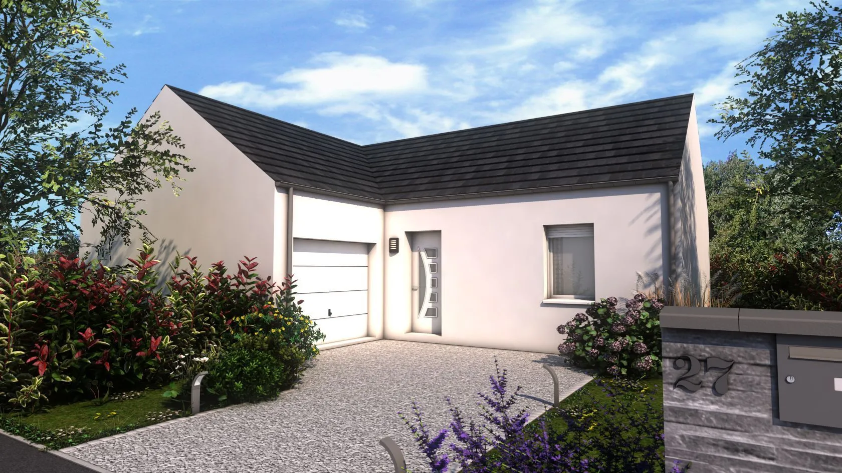 Maison neuve à Le Thuit-Anger