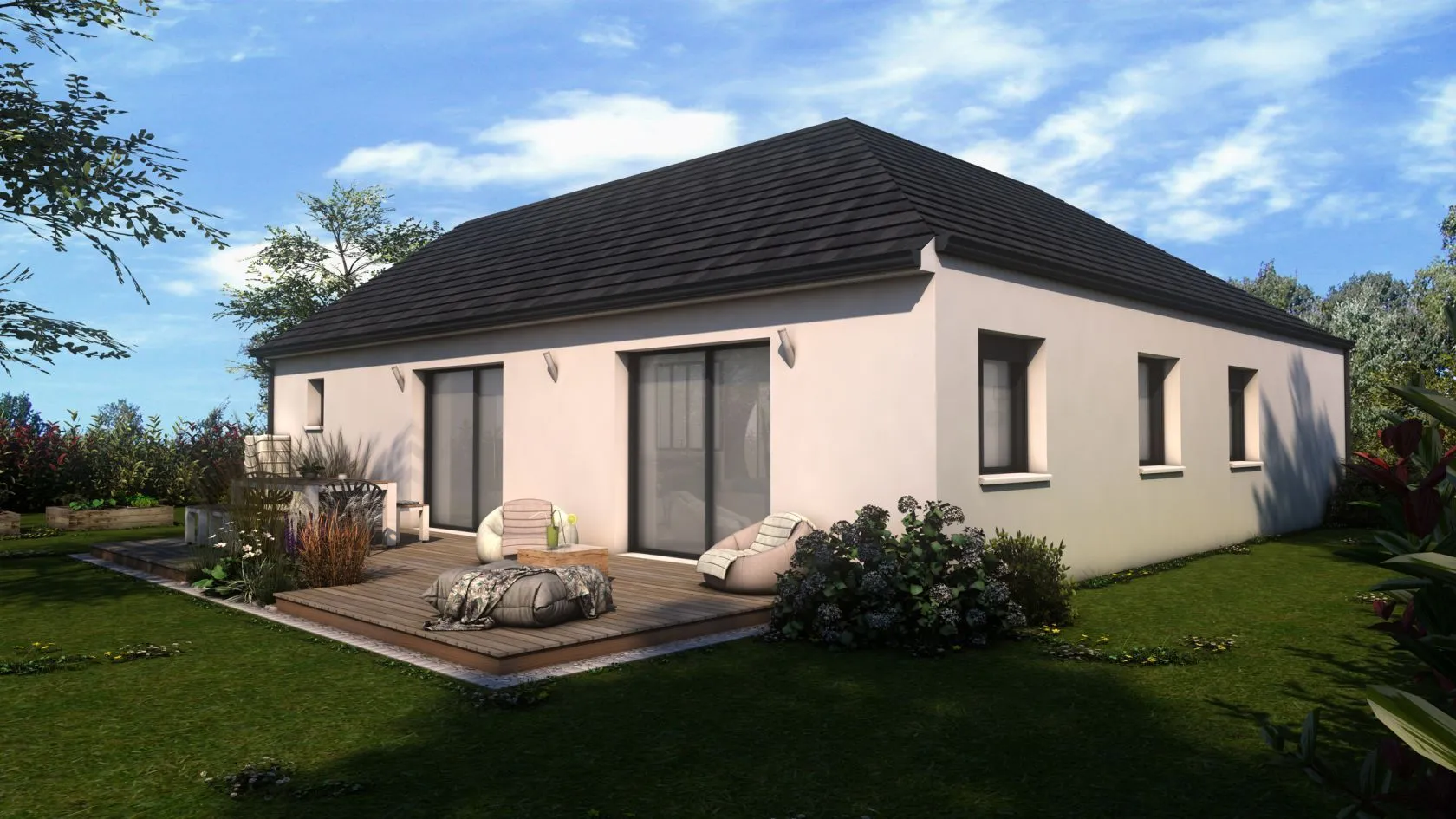 Maison neuve 100 m² à Mouettes (27220)
