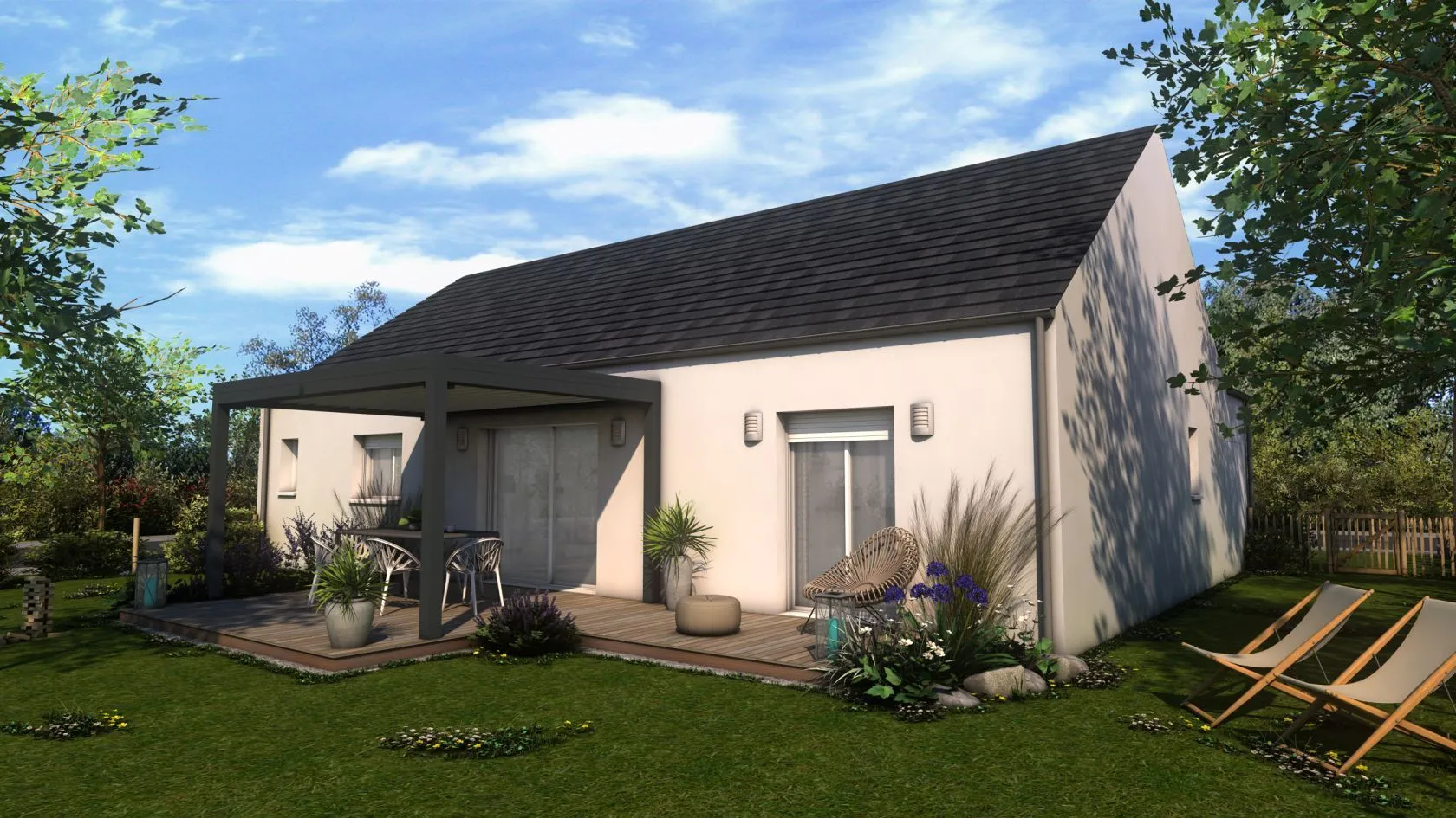 Maison neuve 101 m² à Moisville (27320)