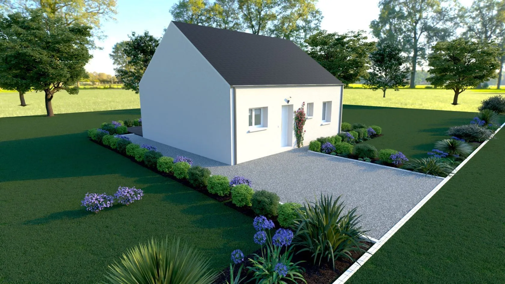 Maison neuve 63 m² à Chavigny-Bailleul (27220)