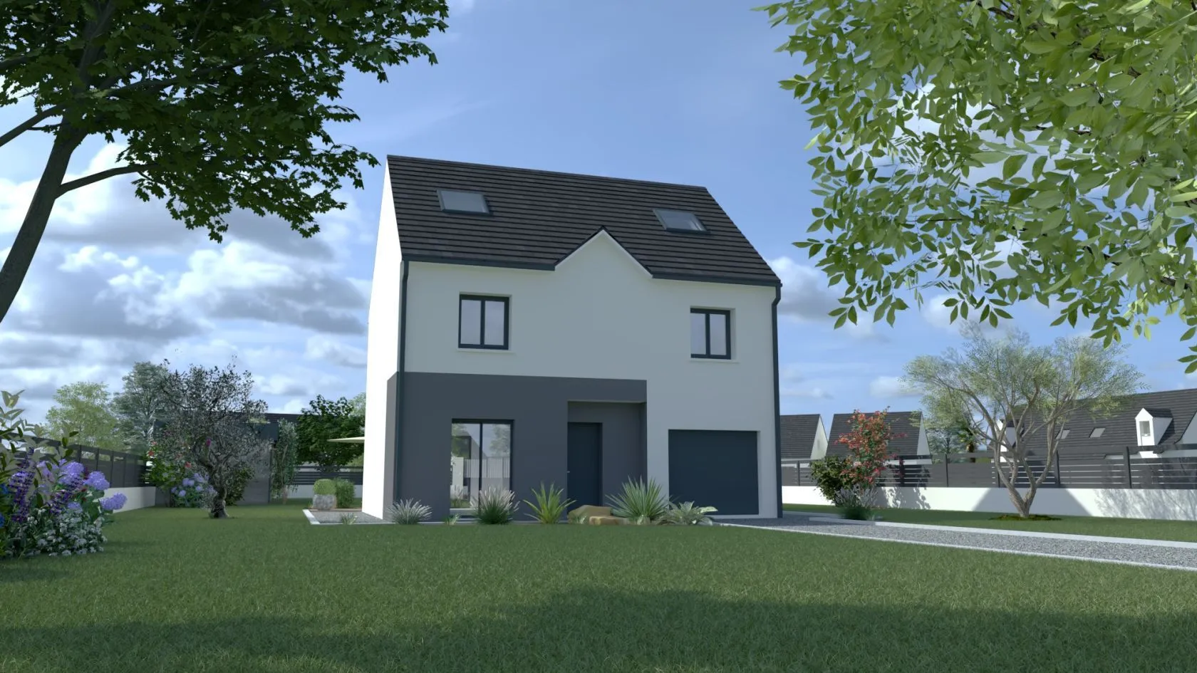 Maison neuve à Longvilliers