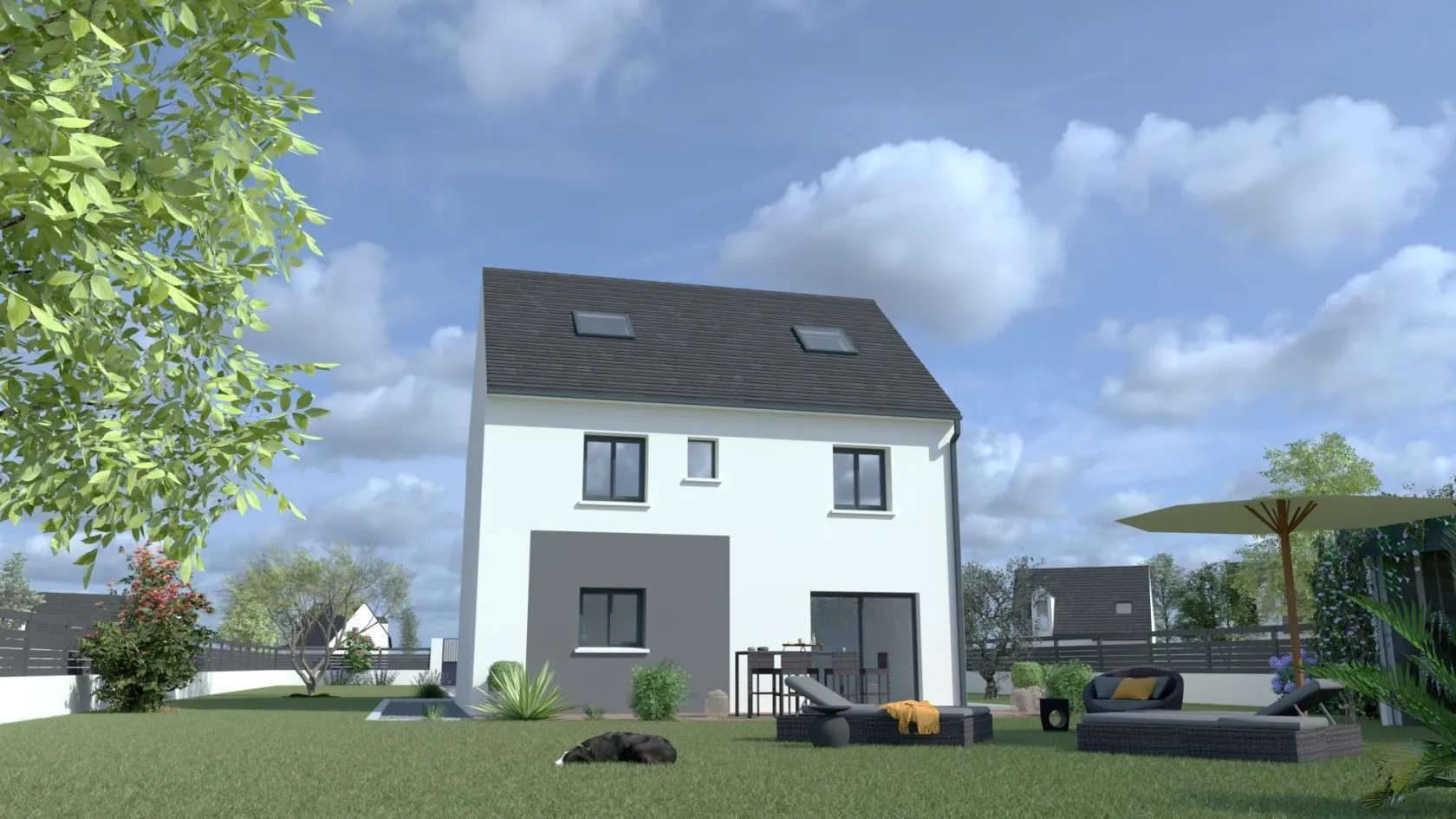 Maison neuve 130 m² à Misy-sur-Yonne (77130)