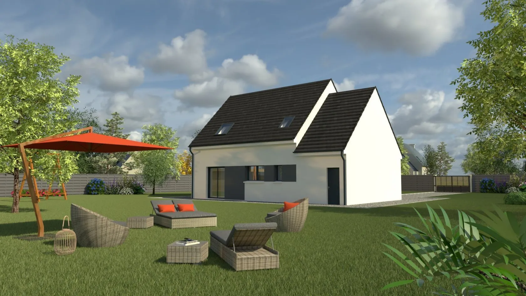 Maison neuve 100 m² à Châteauneuf-sur-Loire (45110)