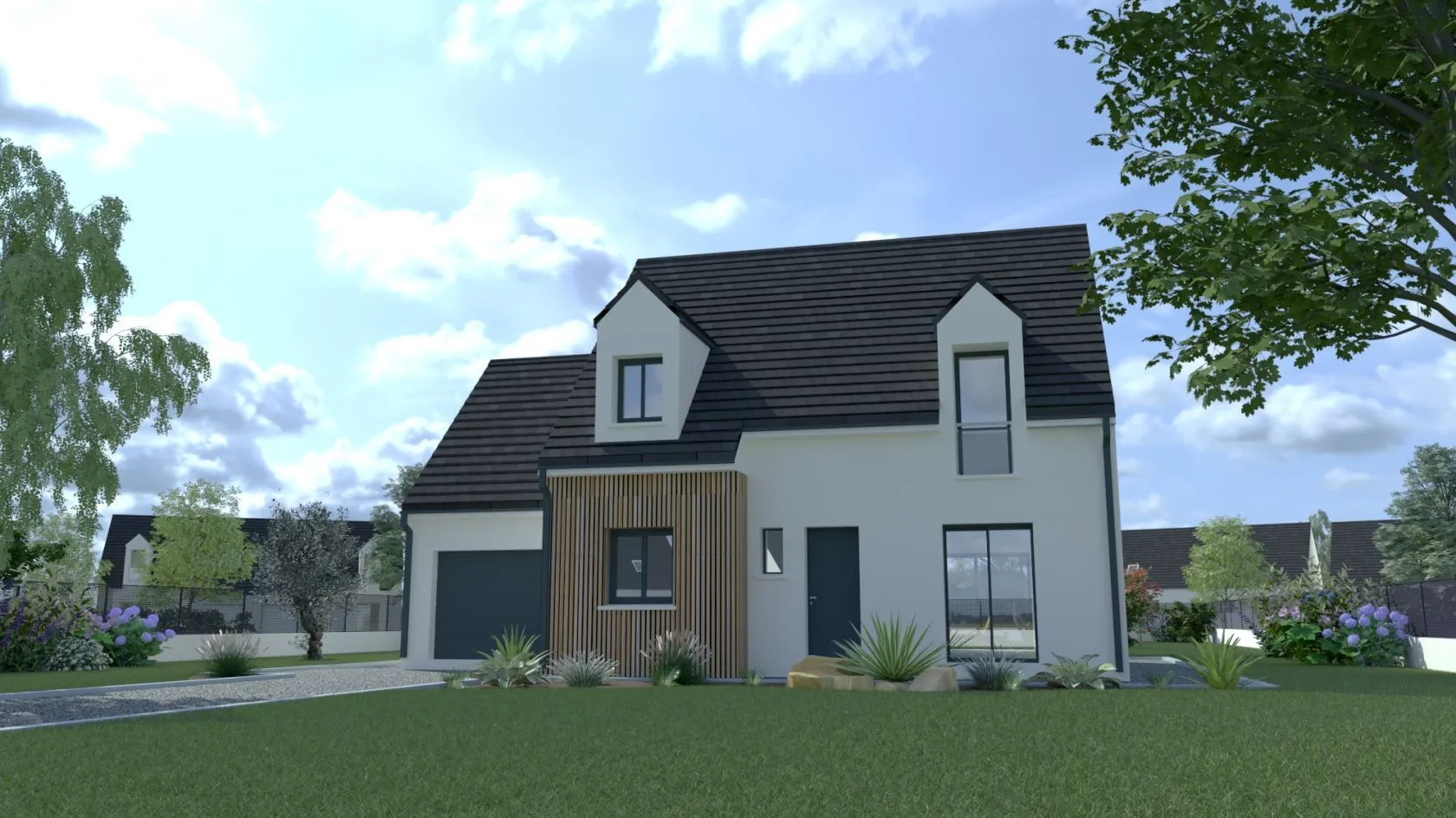Maison neuve à Longvilliers