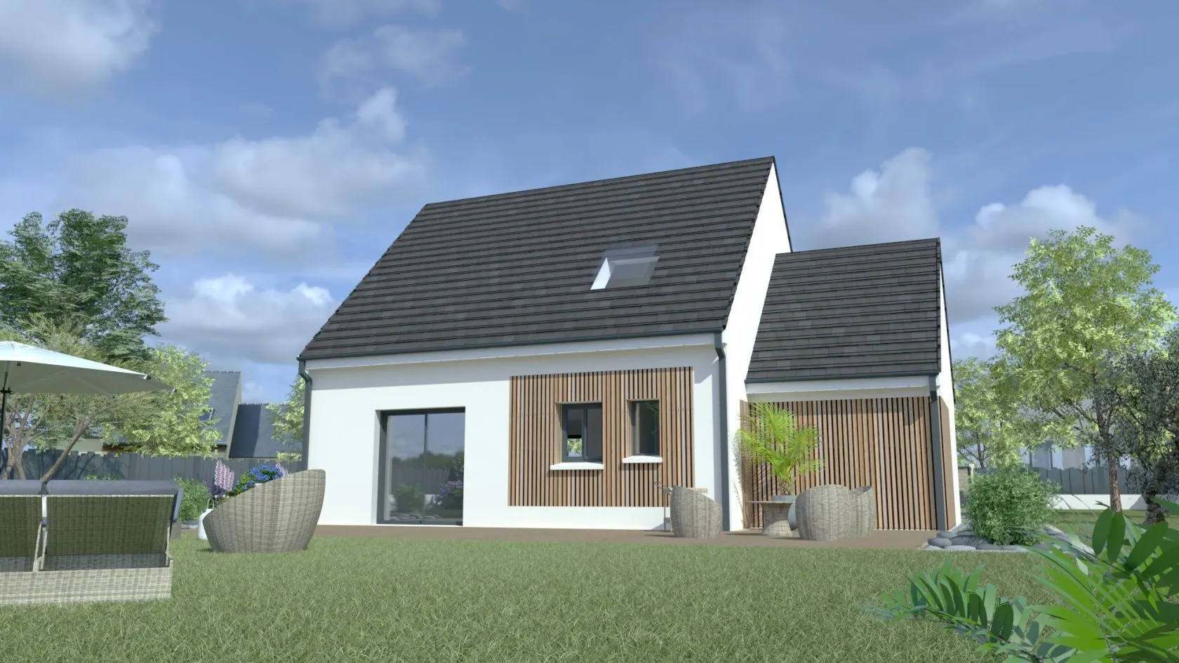 Maison neuve 100 m² à Soisy-Bouy (77650)