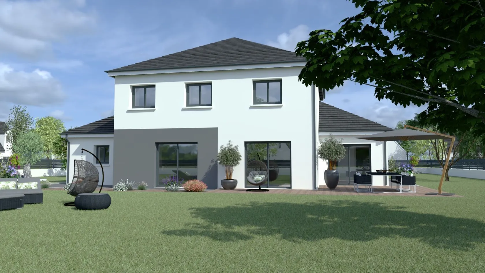 Maison neuve à Longvilliers
