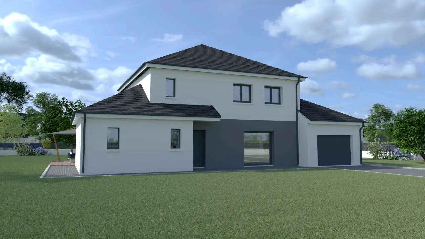 Maison neuve 192 m² à Soignolles-en-Brie (77111)