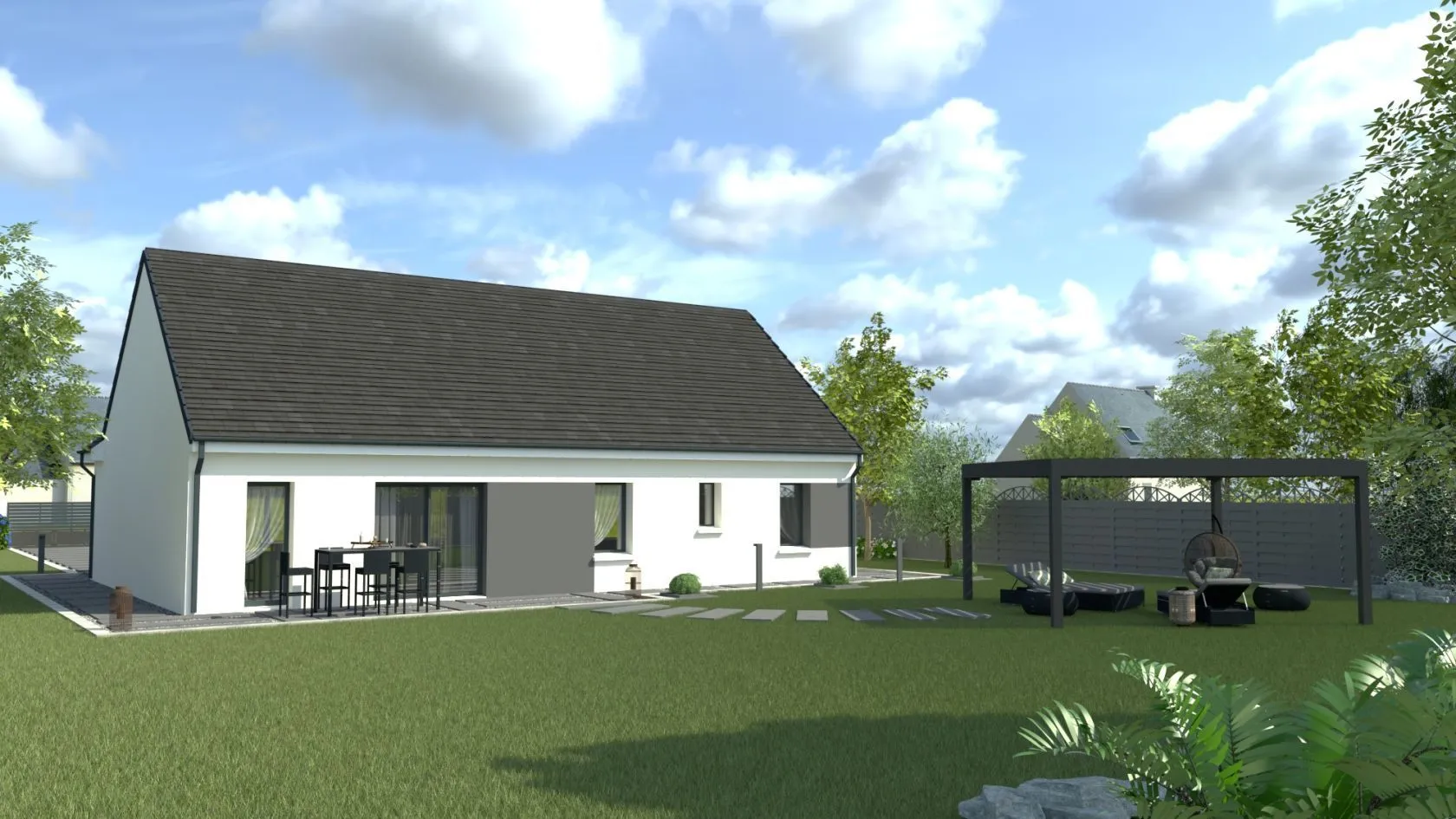 Maison neuve 81 m² à Champigny (89340)