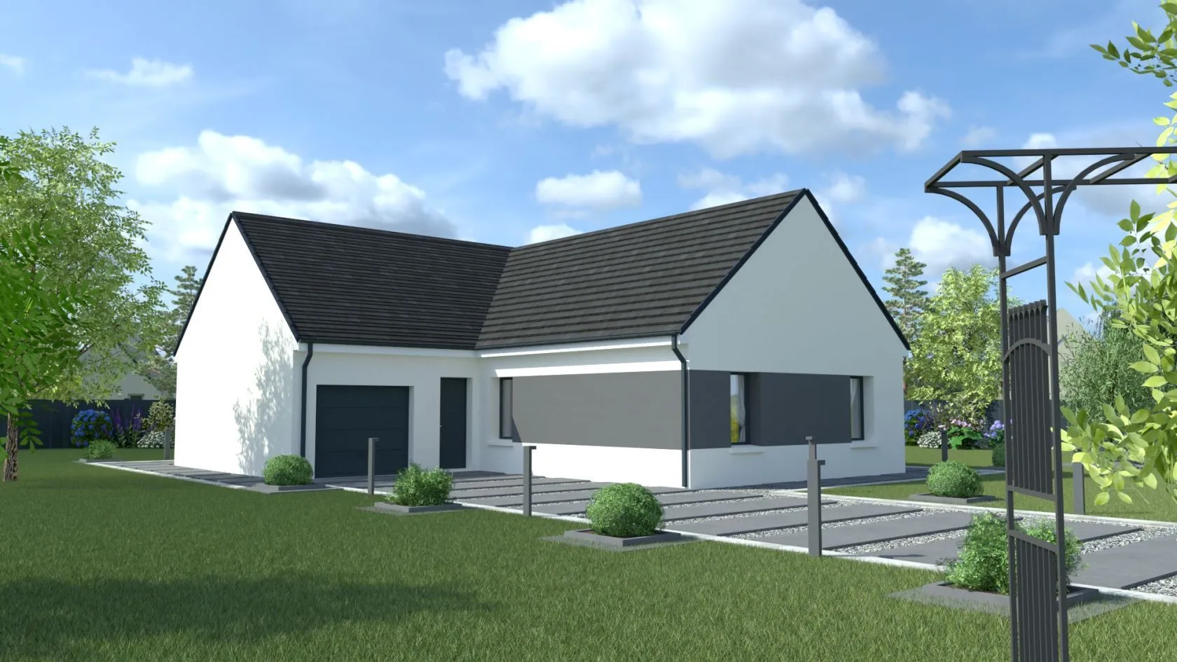 Maison neuve à Longvilliers
