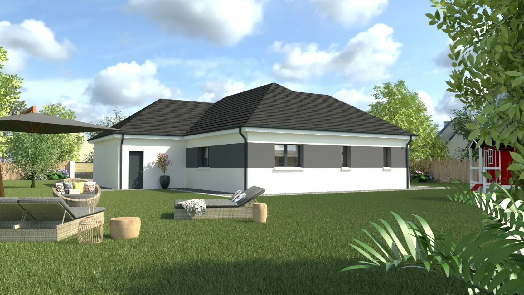 Maison neuve 99 m² à Chécy (45430)