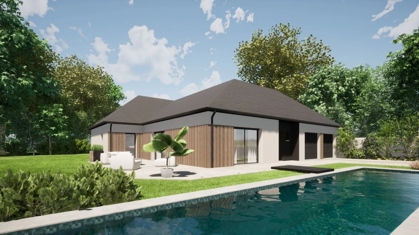 Maison neuve 99 m² à Bombon (77720)