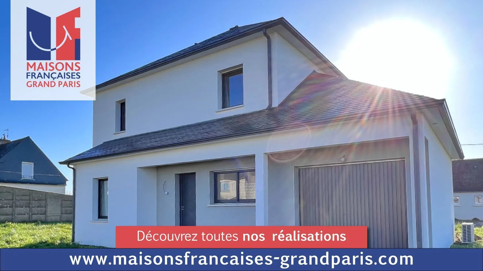 Maison neuve 110 m² à Ognes (60440)