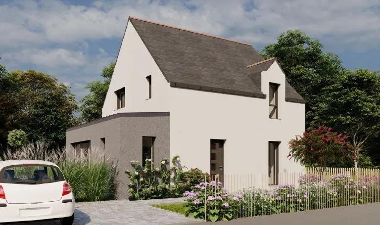 Maison neuve 108 m² à Saint-André-des-Eaux (44117)