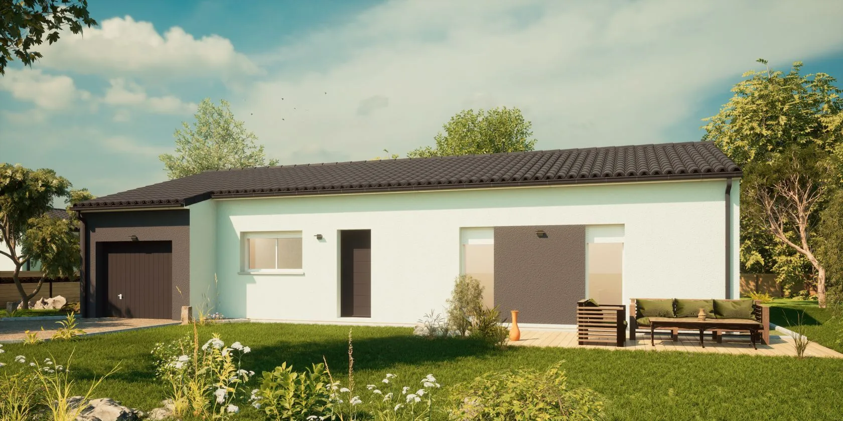 Maison neuve 89 m² à Vouillé (86190)