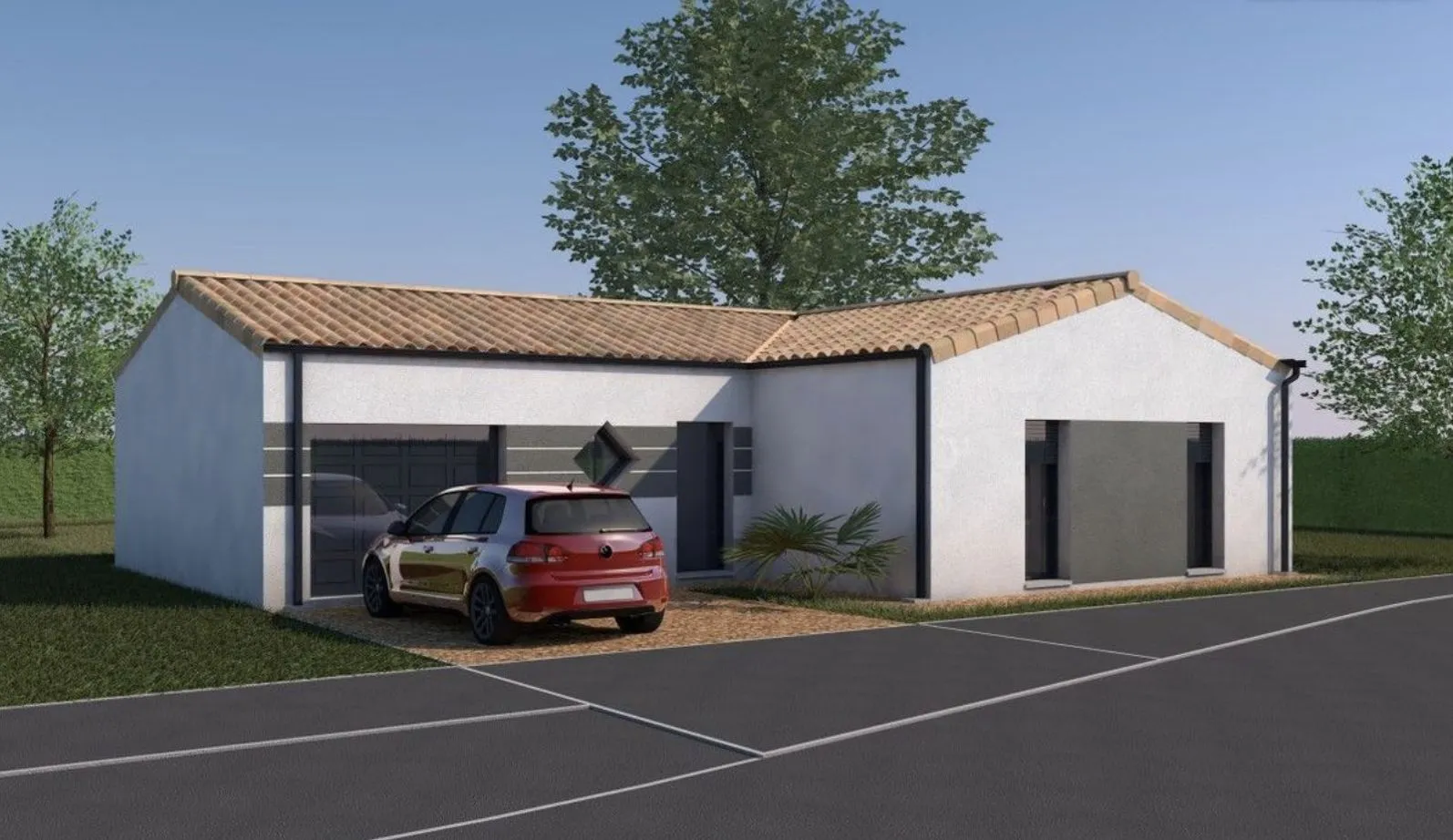Maison neuve 83 m² à Chauray (79180)