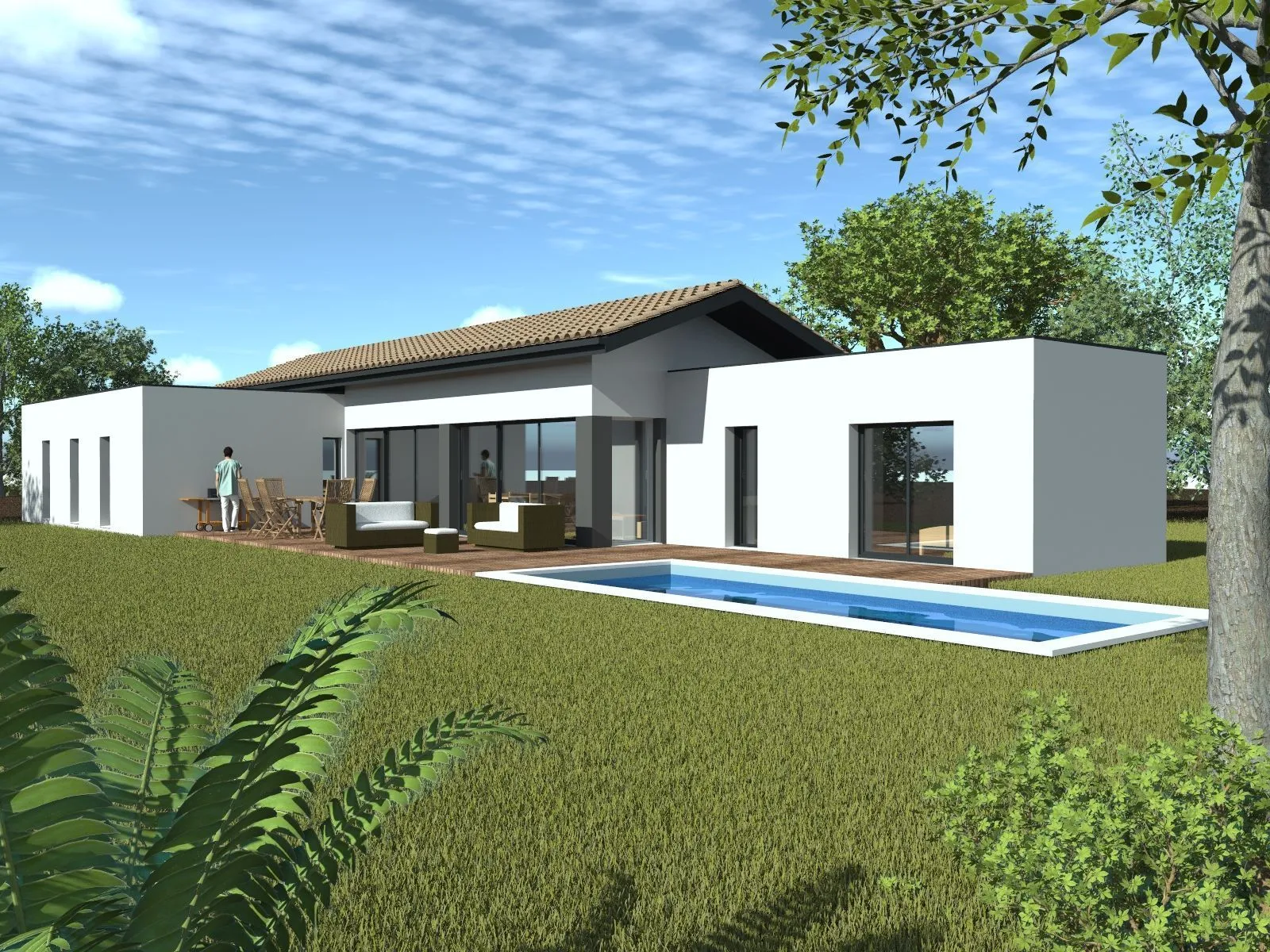 Maison neuve 130 m² à La Plaine-sur-Mer (44770)
