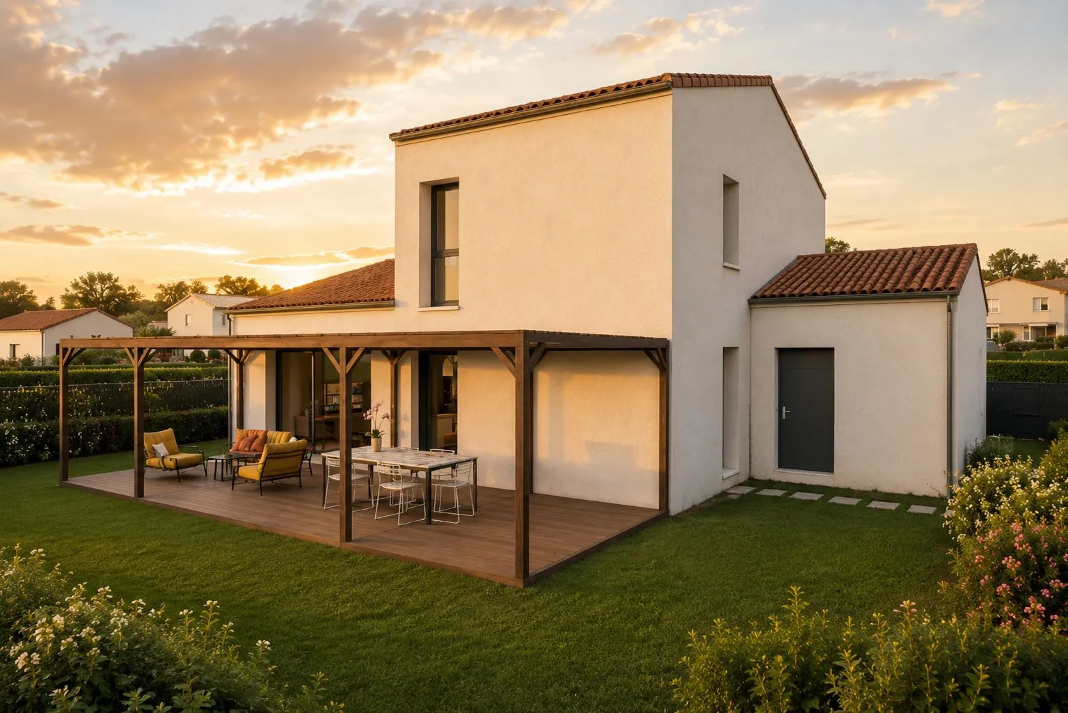 Maison neuve 110 m² à Lencloître (86140)