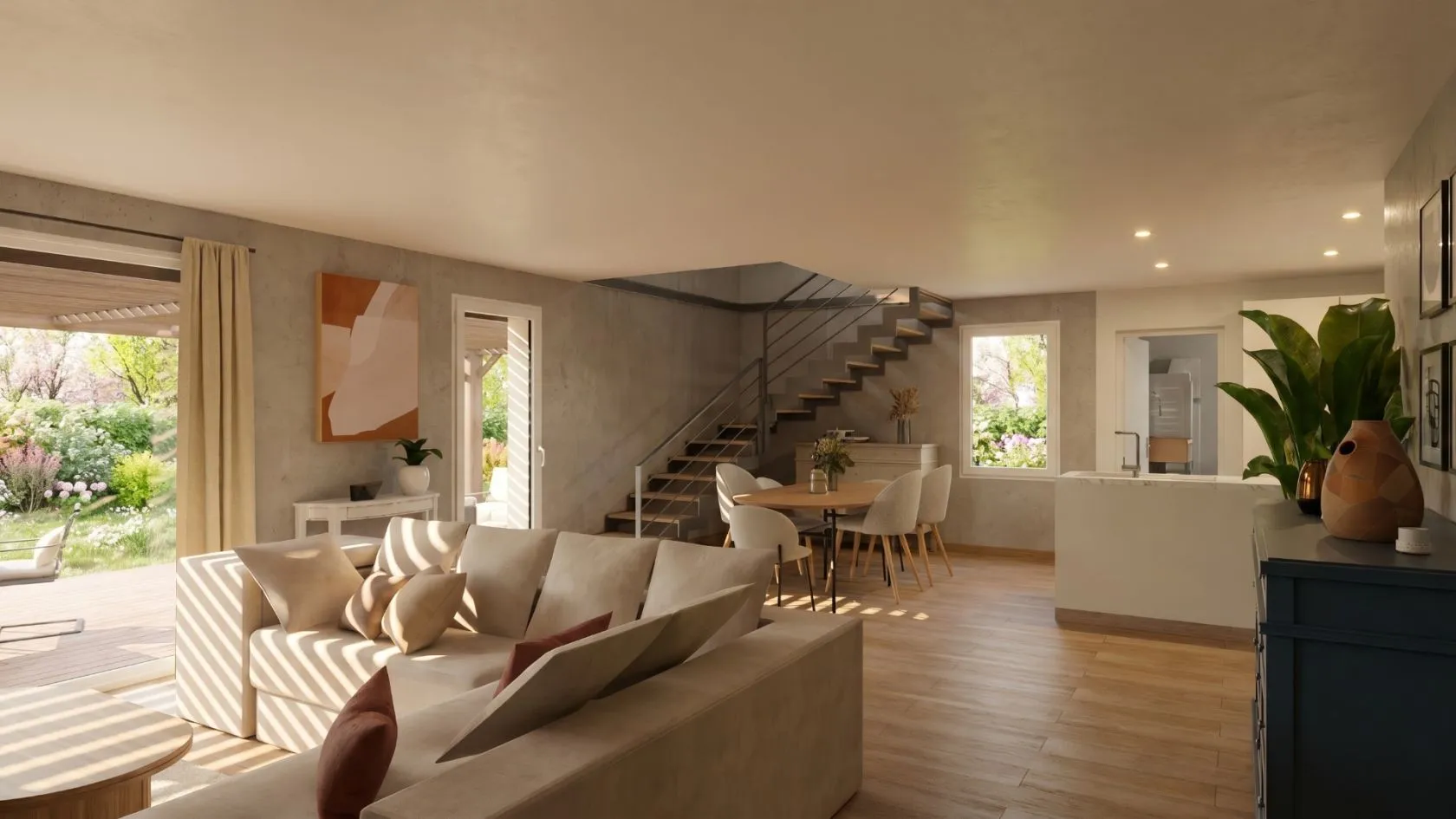 Maison neuve 110 m² à Lencloître (86140)