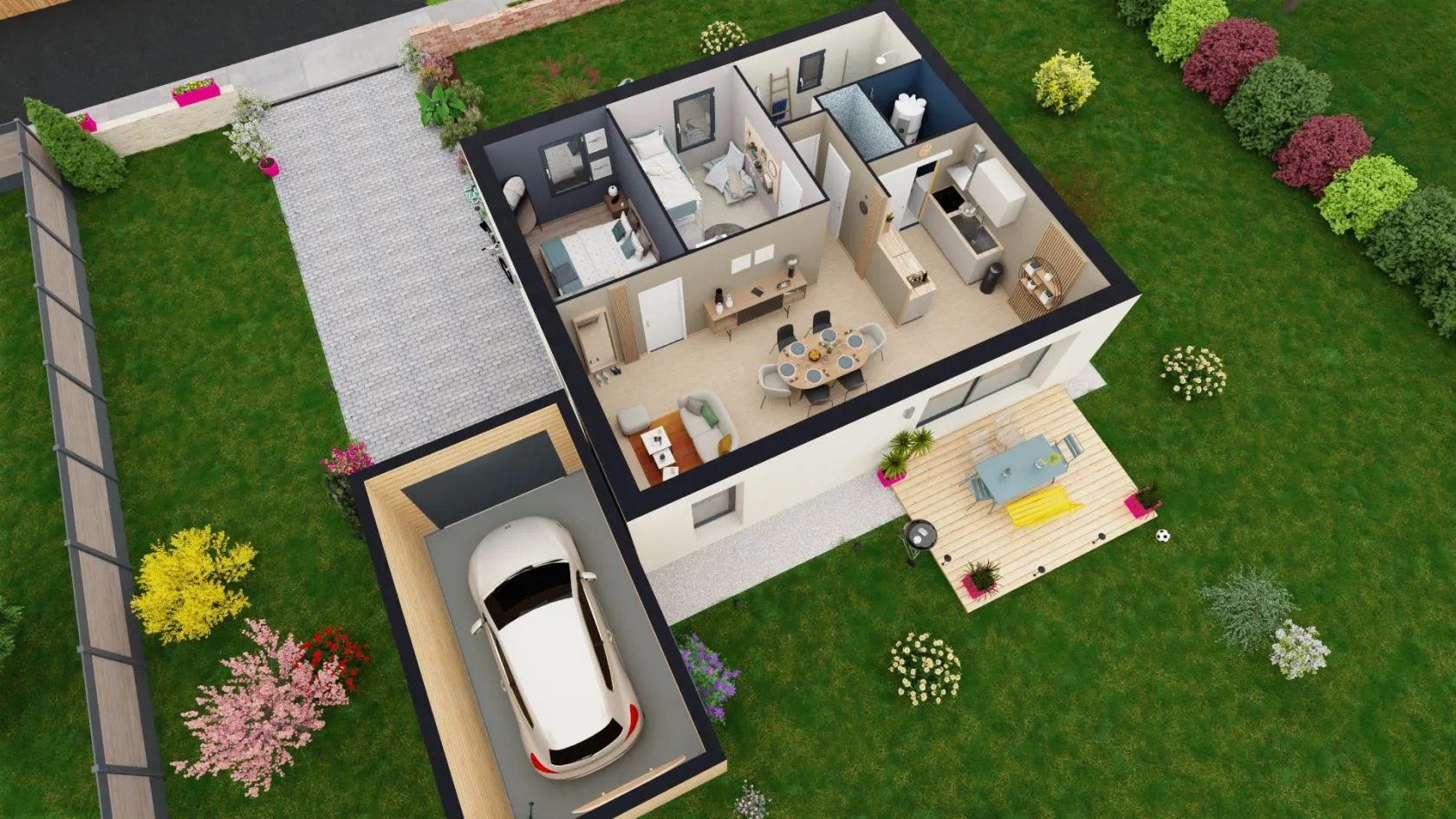 Maison neuve 60 m² à Biard (86580)