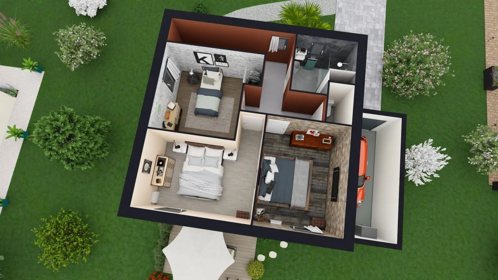 Maison neuve 90 m² à Biard (86580)