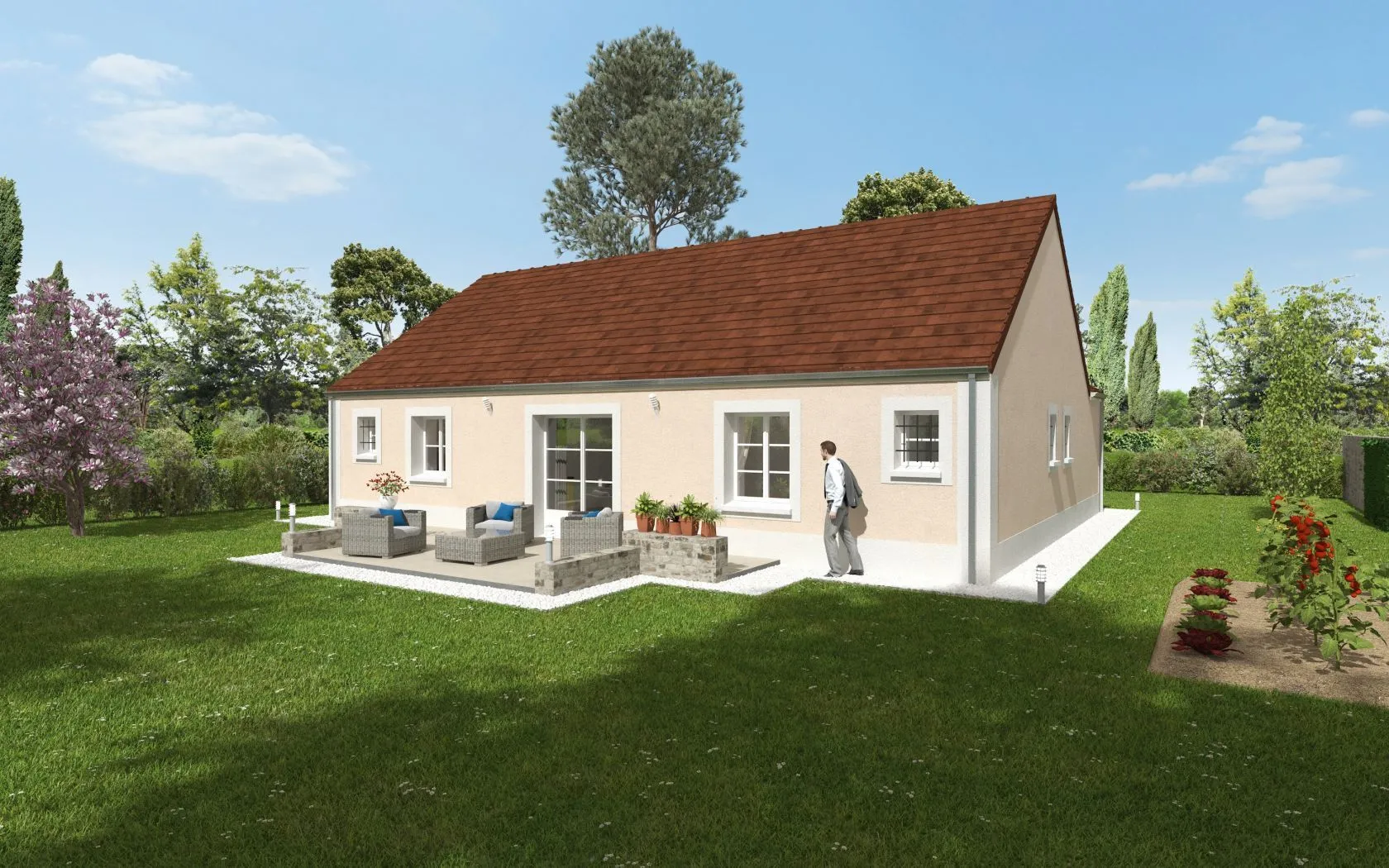 Maison neuve 90 m² à Vaudoy-en-Brie (77141)