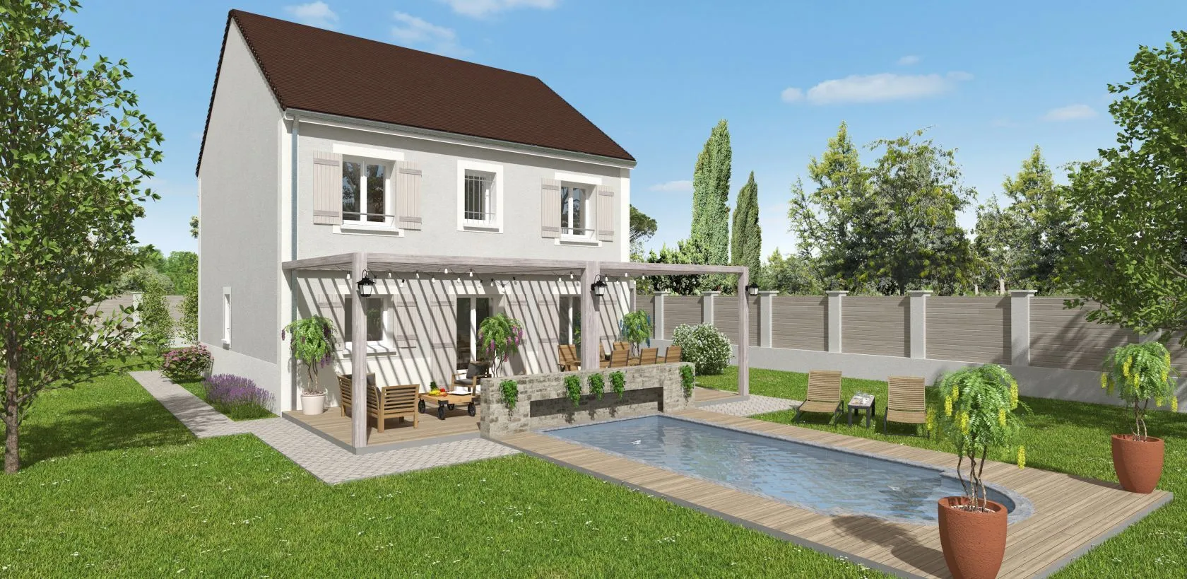 Maison neuve 140 m² à Rouvray (89230)