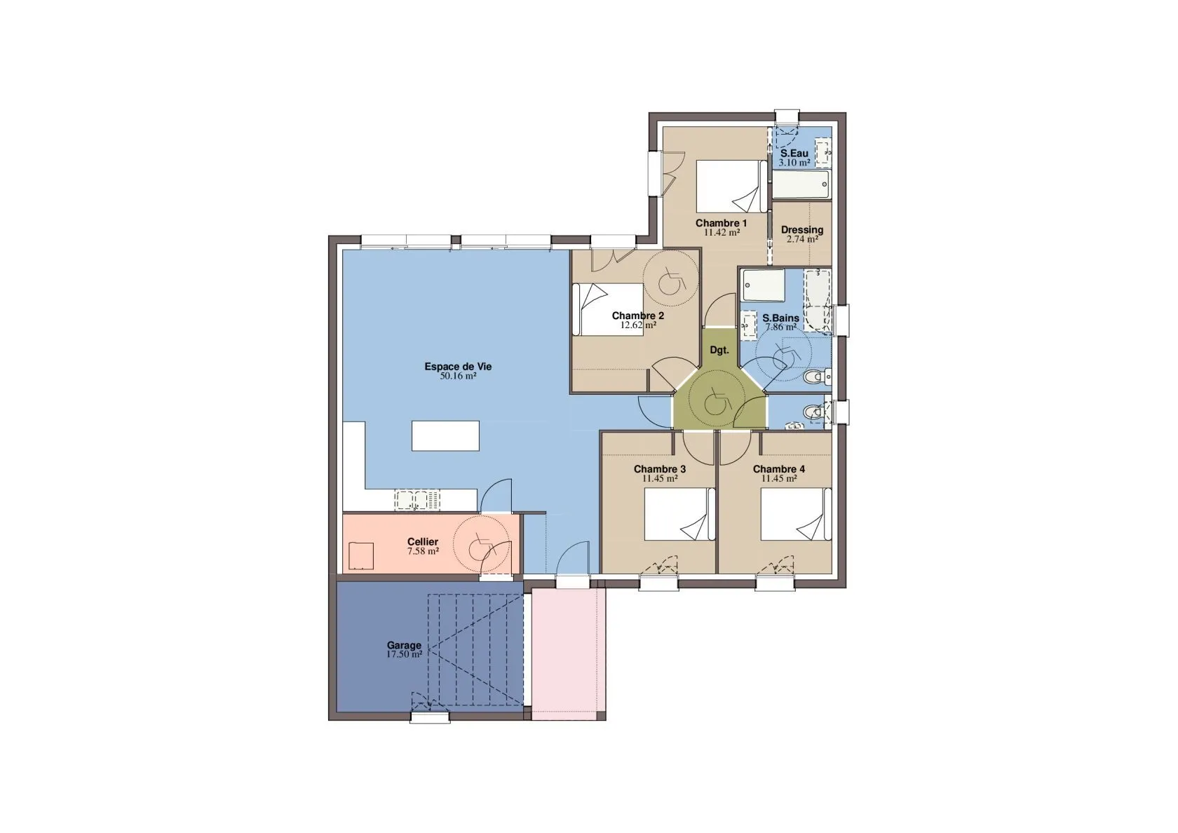 Lyna 4ch125 — modèle de maison