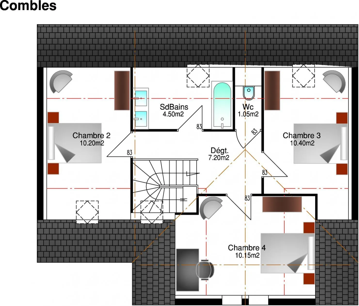 Lola 4ch127+B — modèle de maison