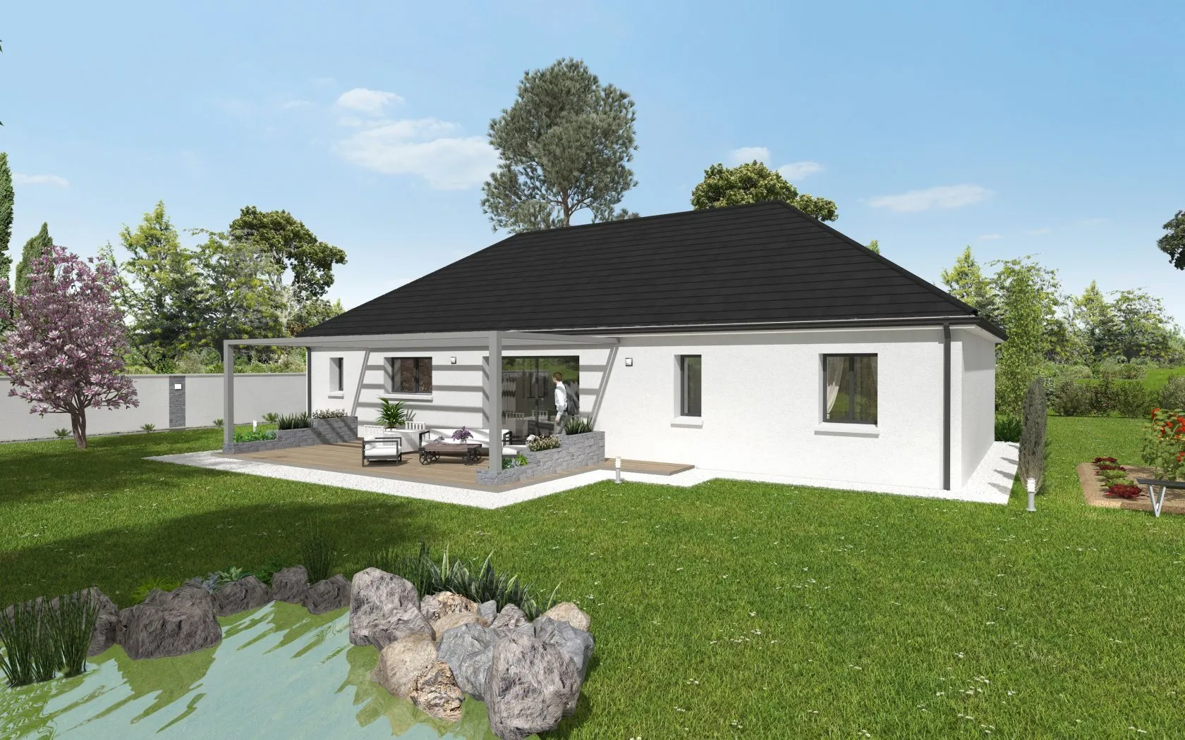 Maison neuve 105 m² à Saint-Aubin-sur-Yonne (89300)
