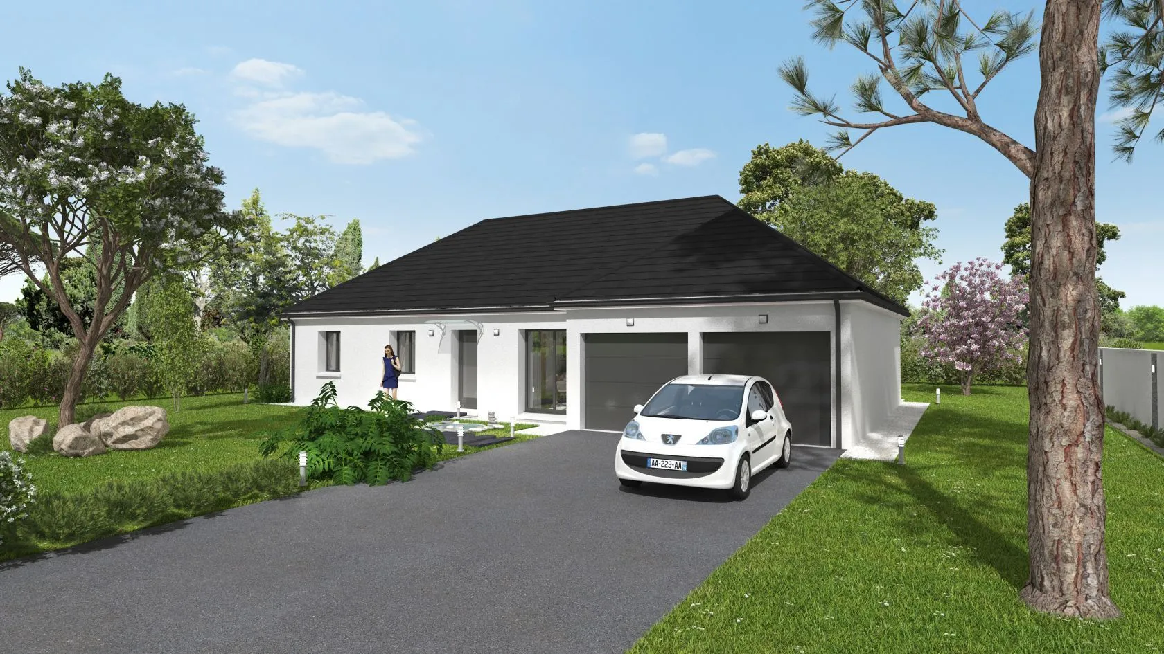 Maison neuve 105 m² à Saint-Aubin-sur-Yonne (89300)
