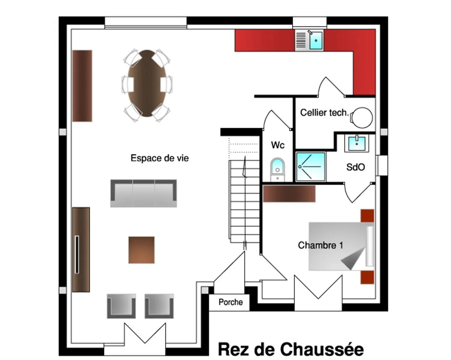 Lisa 5ch140 — modèle de maison