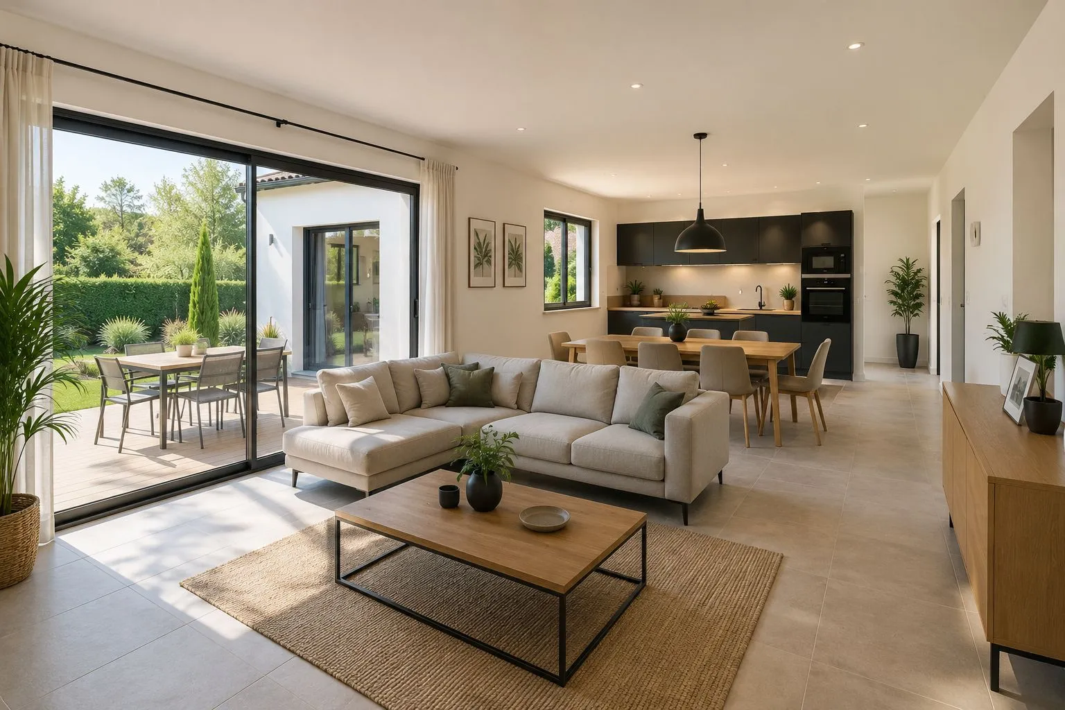 Maison neuve 90 m² à Saint-Maurice-le-Girard (85390)