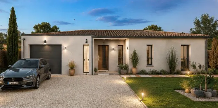 Maison neuve 80 m² à Vouillé (86190)