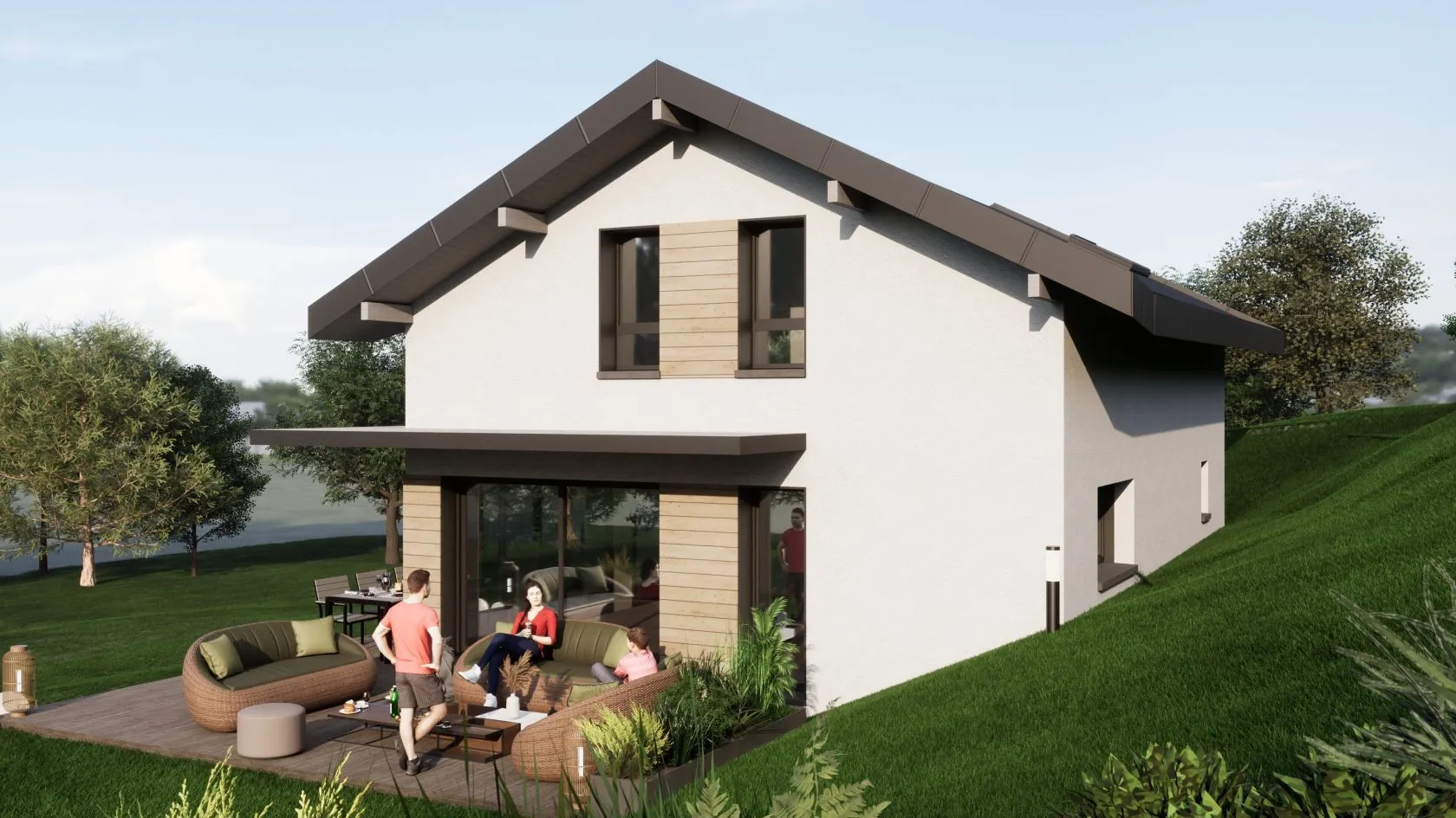 Maison neuve 110 m² à Marignier (74970)