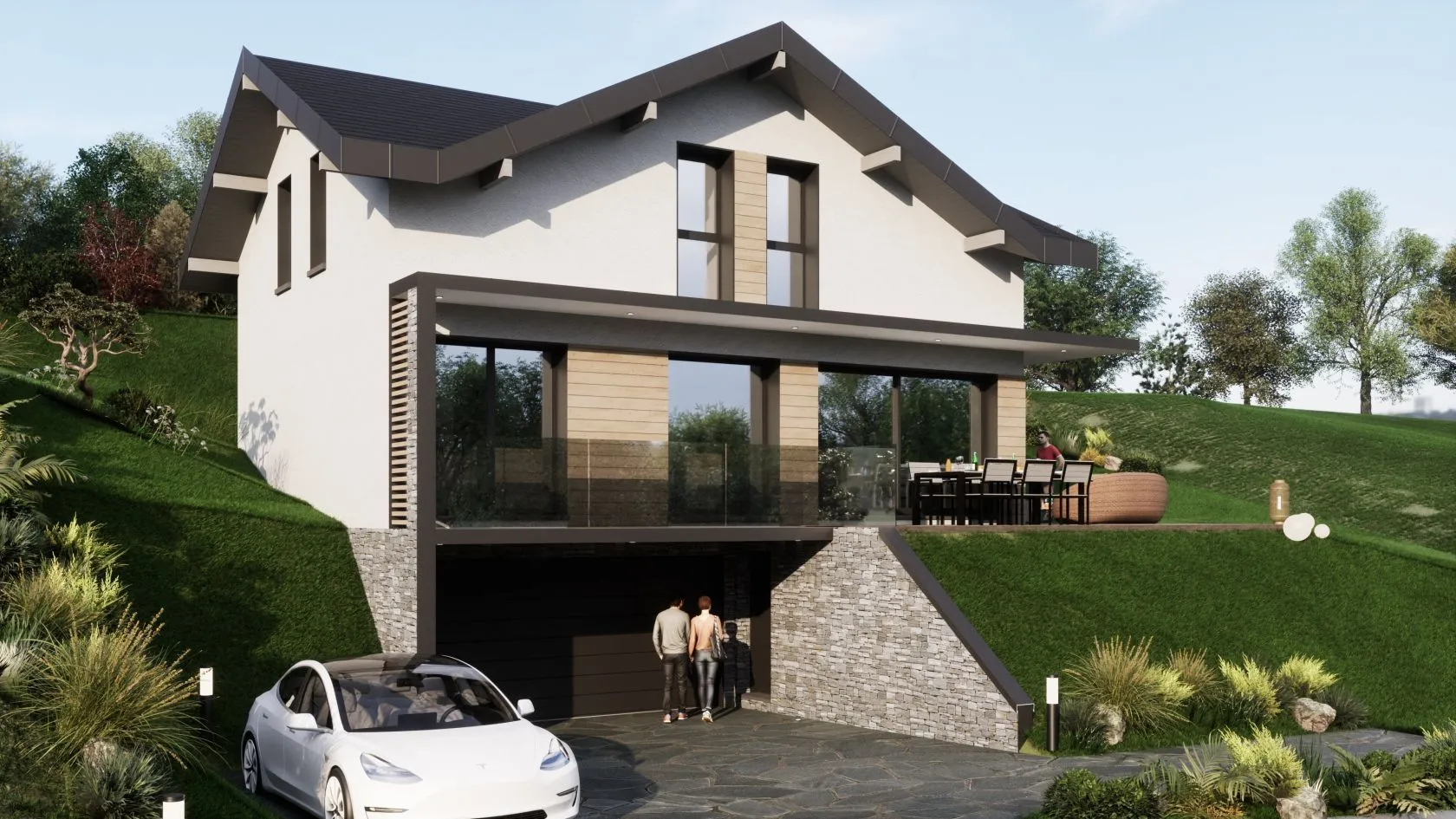 Maison neuve 110 m² à Marignier (74970)