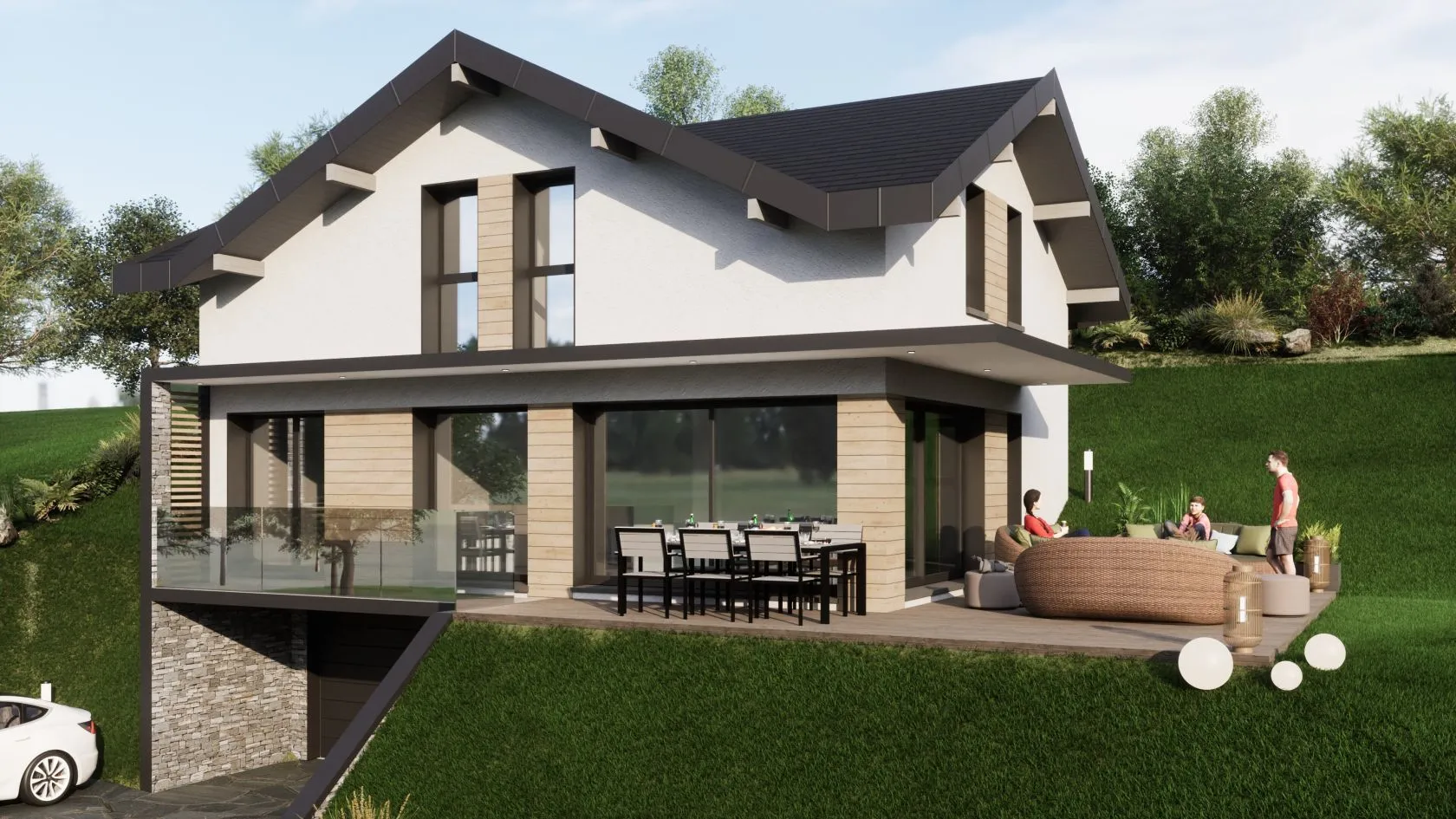 Maison neuve 110 m² à Marignier (74970)