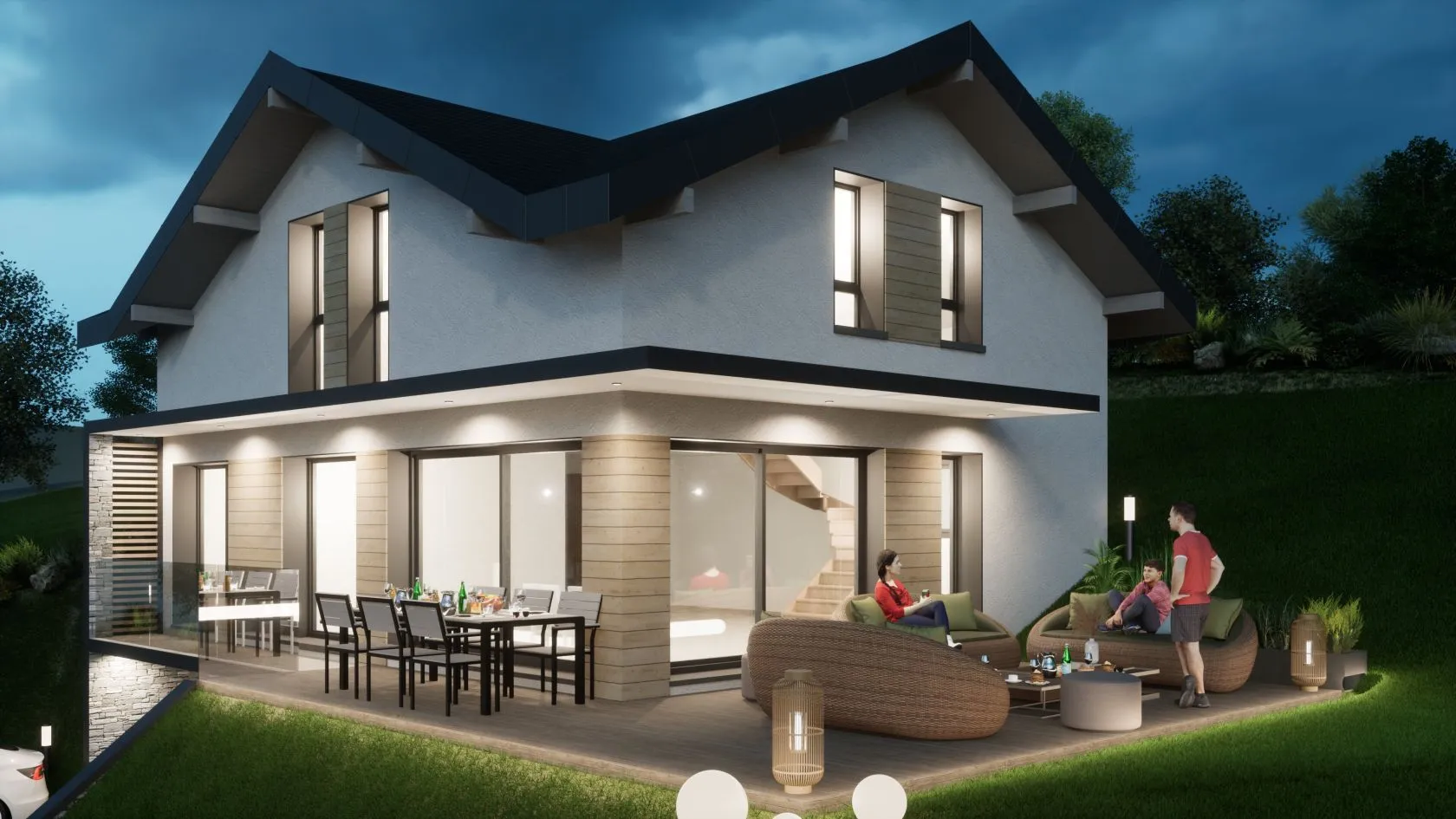 Maison neuve 110 m² à Marignier (74970)